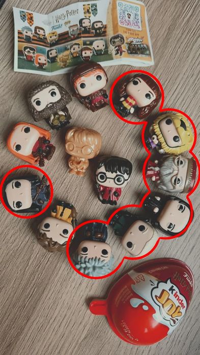 Киндер фигурки Гарри Поттер