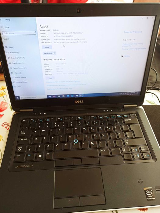 Лаптоп Lenovo E7440 I5-4300U 8GB