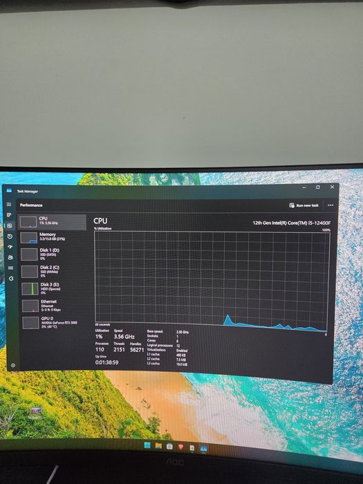 PC Gaming RTX 5060 8GB | i5-12400F | 16GB RAM | Garanție