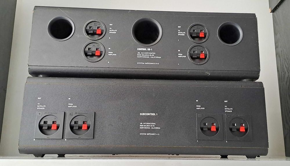 Subwoofere Pasive JBL Control SB-1 și Subcontrol 1 Restaurate