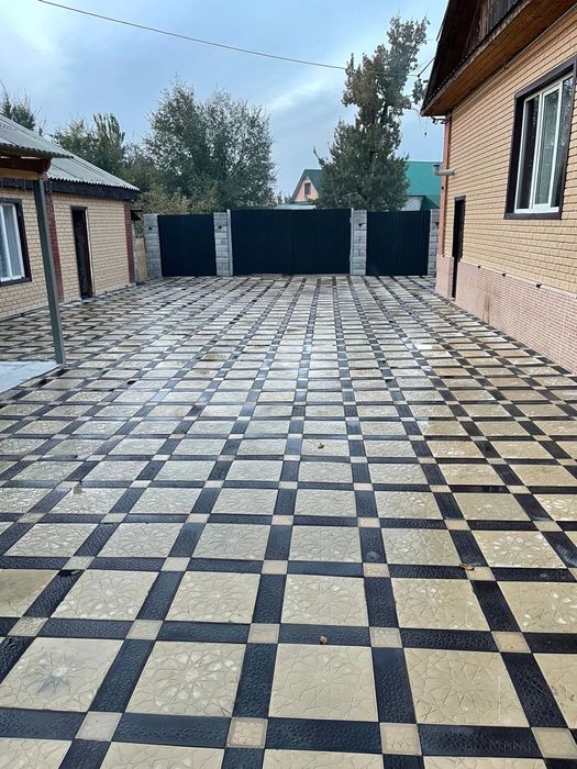 Укладка брусчатки