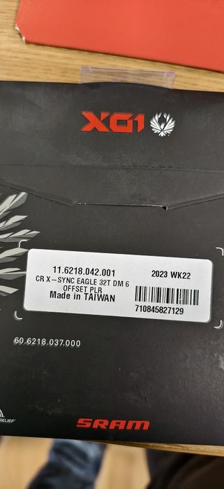 НОВИ Плочи Sram XX1,X01 Eagle 30,32,34Т ,Road 11sp 50/52Т 110/130 BCD