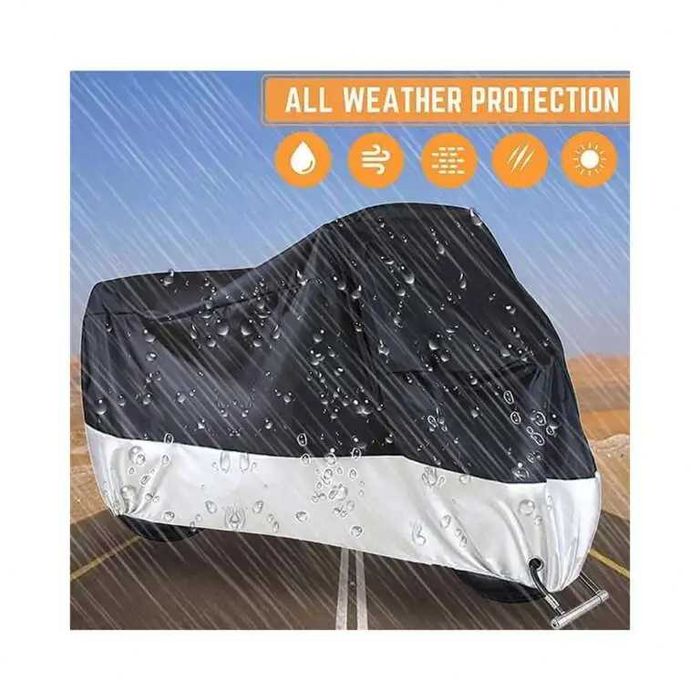 Двуцветно водоустойчиво покривало за мотор L XL XXL XXXL 406016