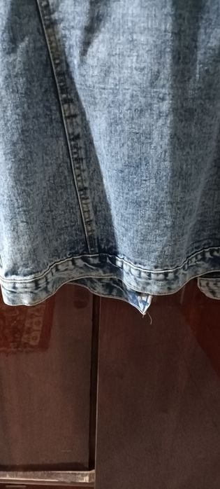 Ретро джинсовая безрукавка