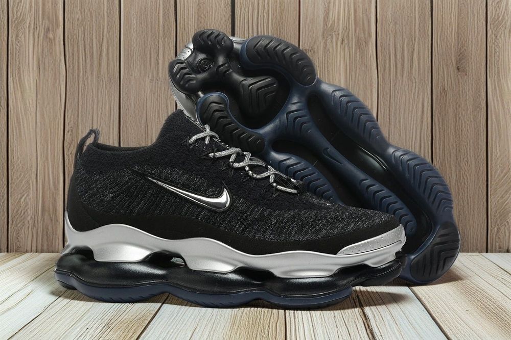 !НОВИ! Nike Air Max Scorpion | Black/Silver | + КУТИЯ