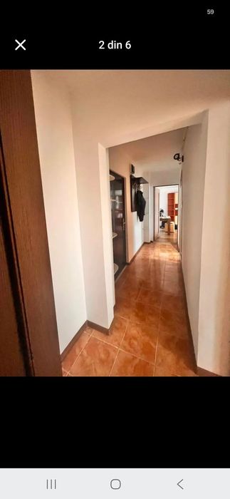 Vand apartament cu 2 camere ,etaj 4 .