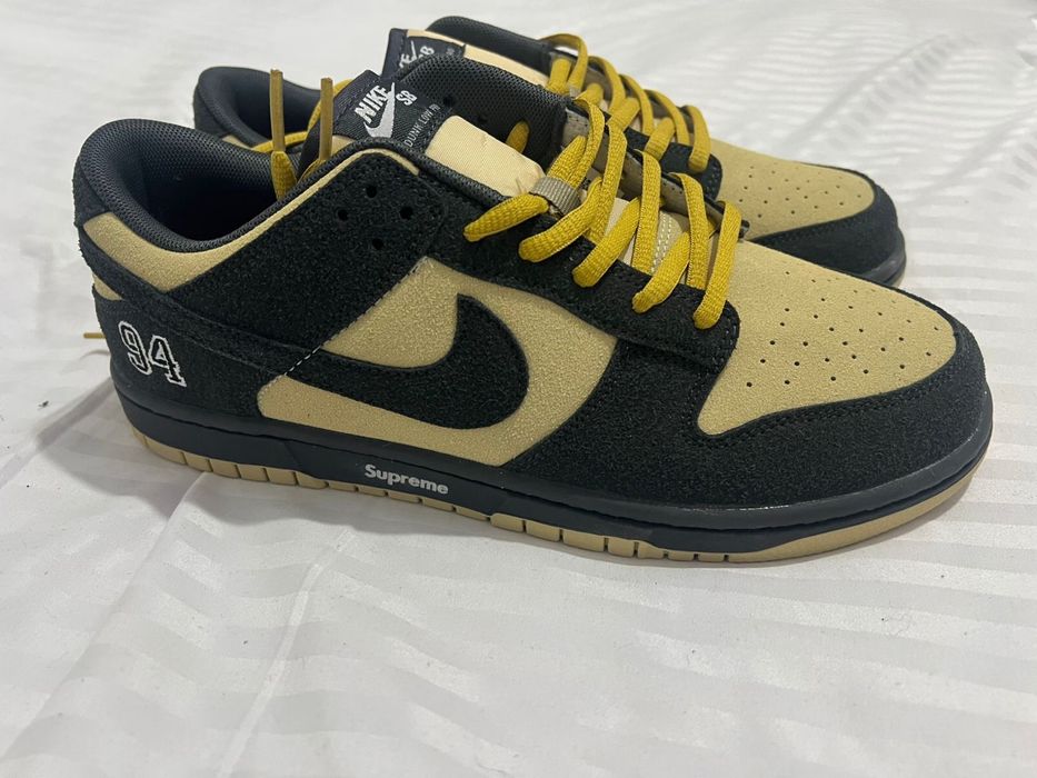 Кроссовки Найк кроссовки Supreme x Nike Dunk SB Low Pro OG QS