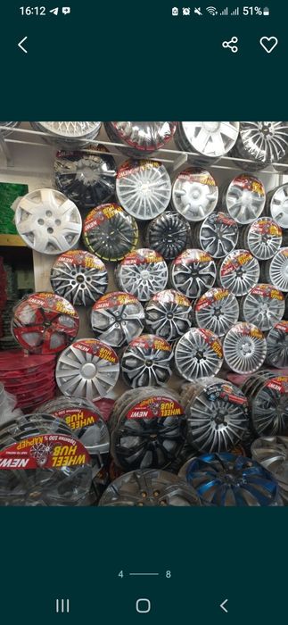 Колпаки красивые яркие качественные надежные на размер диска 13/14/15.