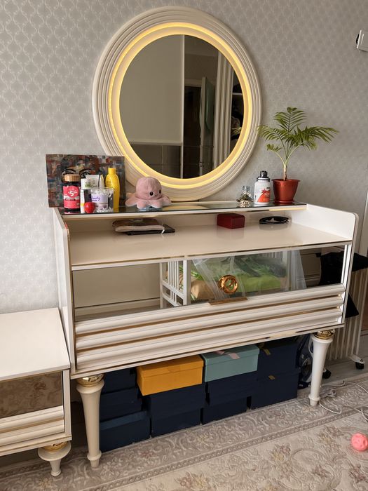 Спальный гарнитур Aqua (МДФ материал) от турецкого производителя