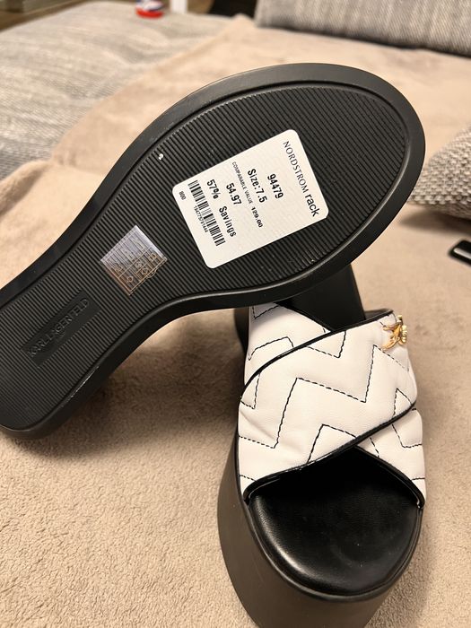 NU RASPUND LA MESAJE Papuci dama KarlLegerfeld