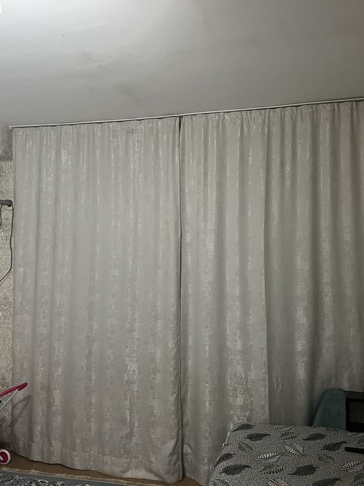 Плотные шторы, как новые, недорого