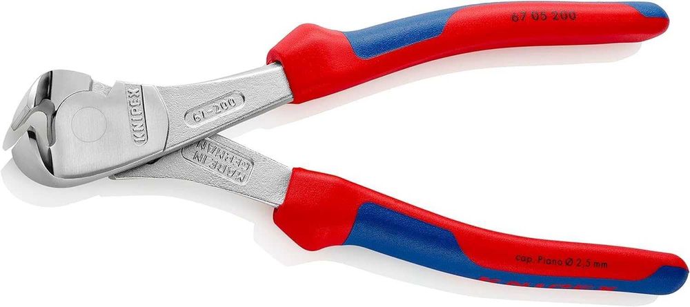 Knipex силови, челни секачки 200 мм, резачки, клещи, Германия