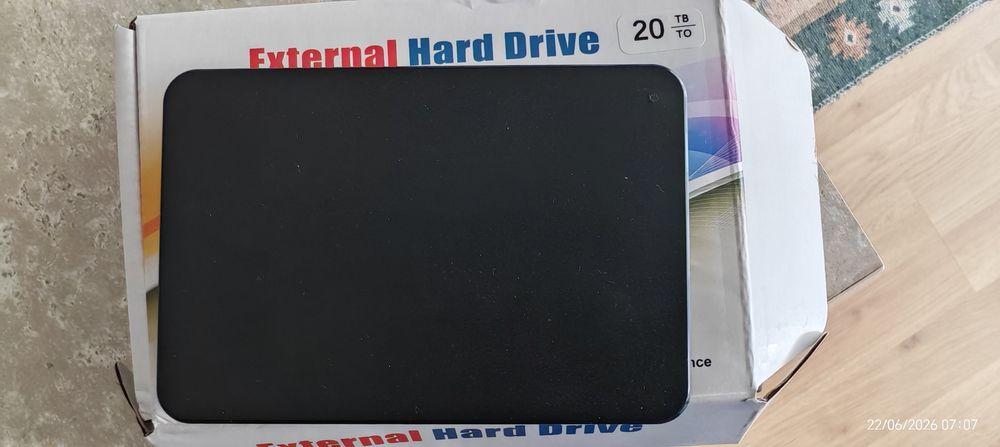 Hard extern 20 TB