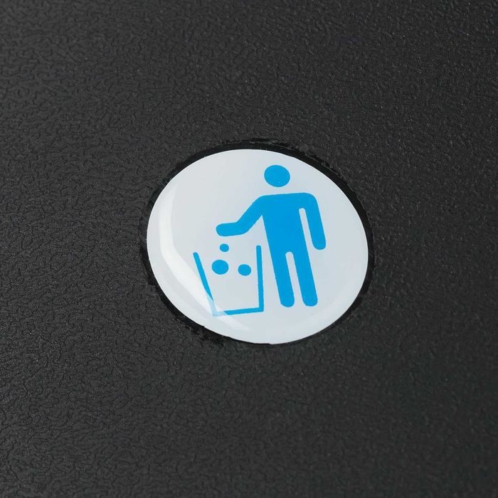 Relaxdays вграден двоен издърпващ се кухненски кош за отпадъци, 2x8 л