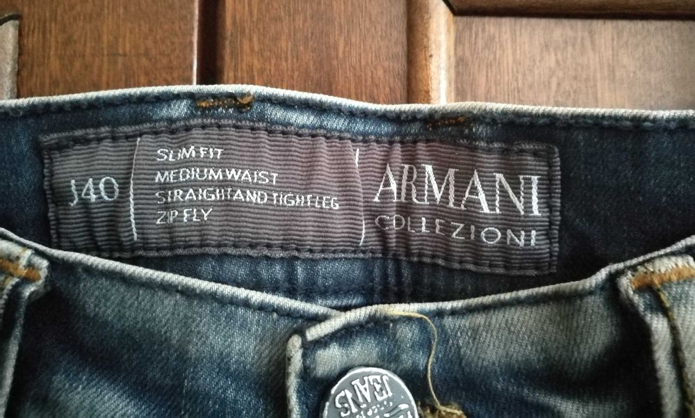 Дънки сини мъжки ARMANI