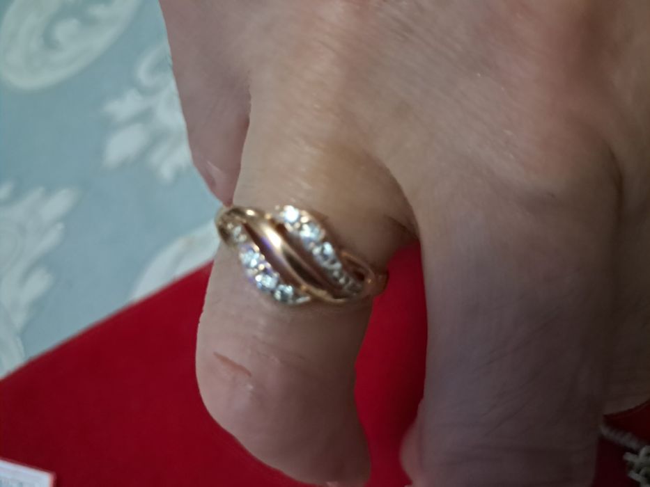 Кольцо золотое Россия