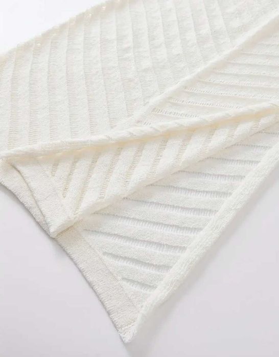 Пляжное платье белая сетка