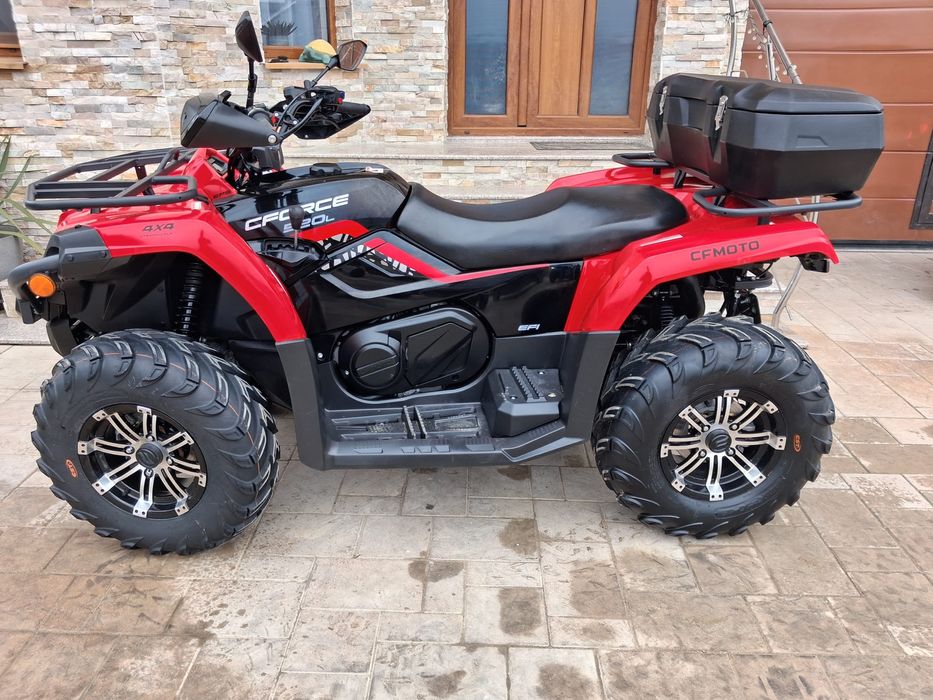 ATV CF MOTO 520L ‼️ 300km ‼️ servo CA NOU ( nu linhai can am suzuki tgb