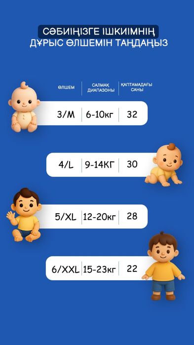 Подгузники , памперсы