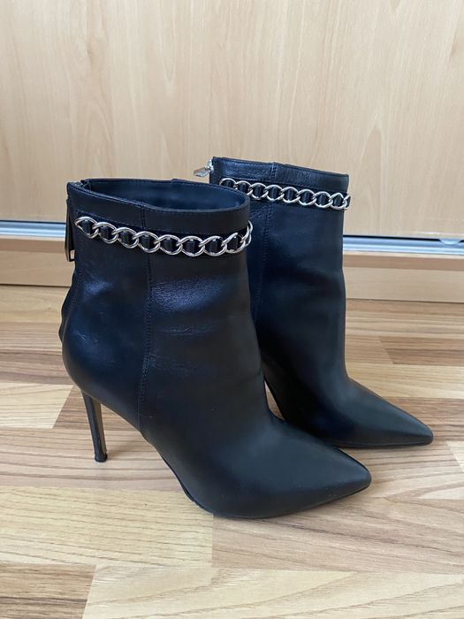 Botine piele, Anna Cori, marimea 37