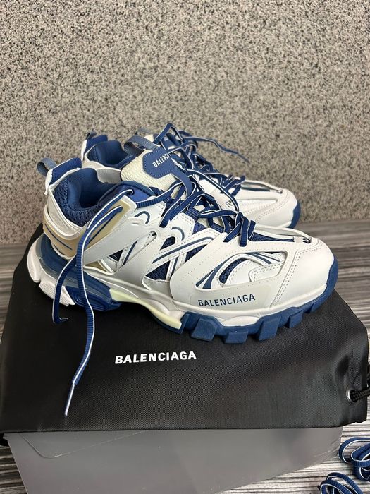 Vând adidasi Balenciaga Track 2 White Blue | marimea 42 | Full Box |
