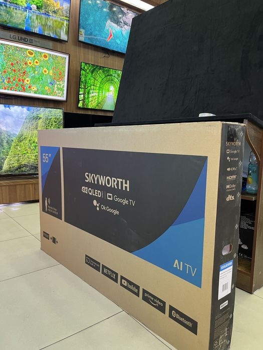 Телевизоры SKYWORTH 43/50/55 по оптовой цене доставка бесплатно