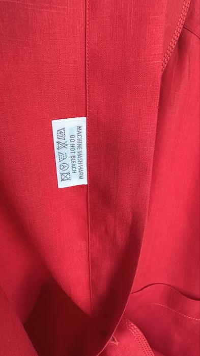 Мужская льняная рубашка ZILLI