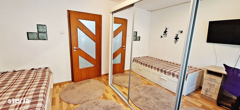 Racadau, la poalele Tampei, apartament 3 camere mobilat/utilat 600Euro