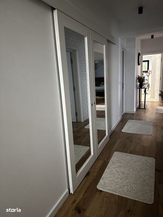 Casă nouă, mobilată și utilată complet, 518 mp teren