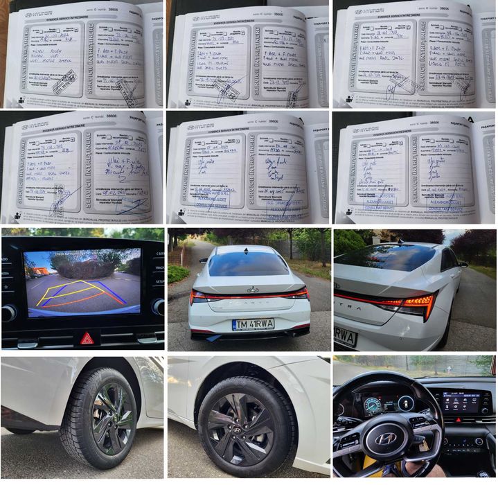 Hyundai Elantra 2022 FULL Dotari unic proprietar istoric reprezentanta