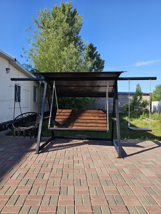 Беседка Качели Садовые