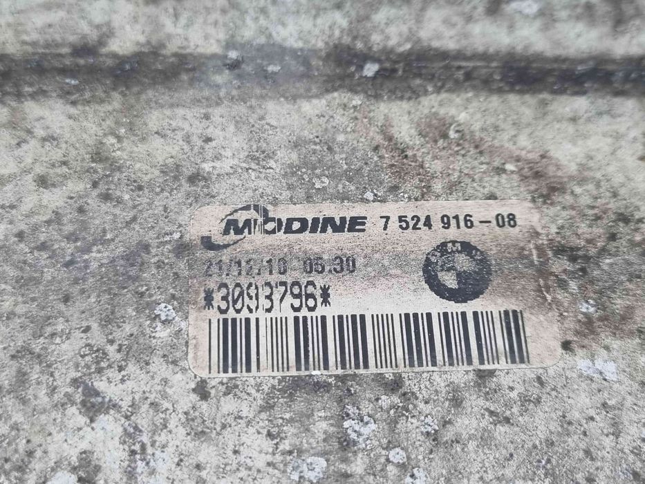 Radiator intercooler  Bmw 3 (E90) [Fabr 2005-2011] 3093796 2.0 N47D 10