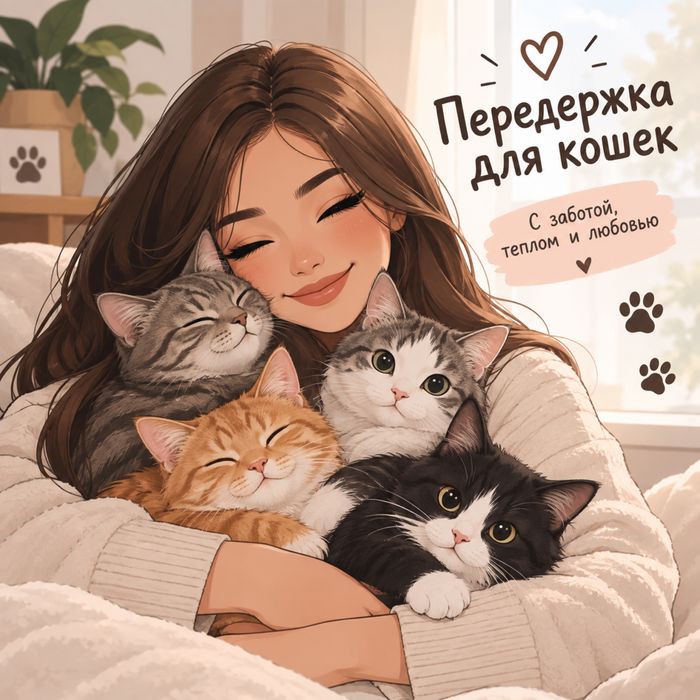 Передержка кошек