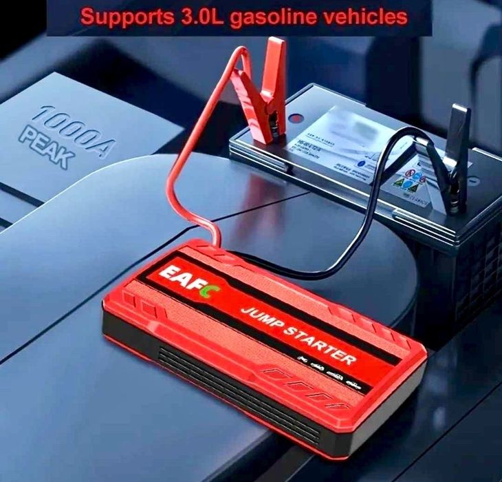 Jump Starter Auto Pornire Auto Benzina și Diesel 3.0 litri sau 5.0 ben
