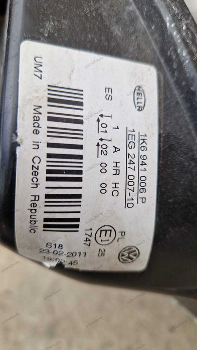 Far dreapta VW Golf 5 / Jetta cod 1K6 941 006 P