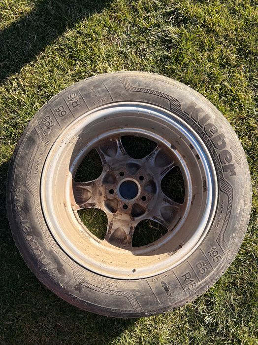 Set 4 jante Aluett 15" + Jantă VW 16" nouă