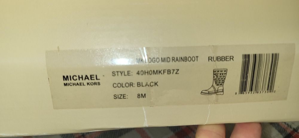 Cisme cauciuc Michael Kors marimea 39