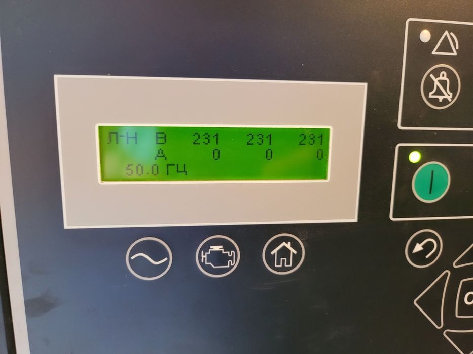 Панель управления ДГУ