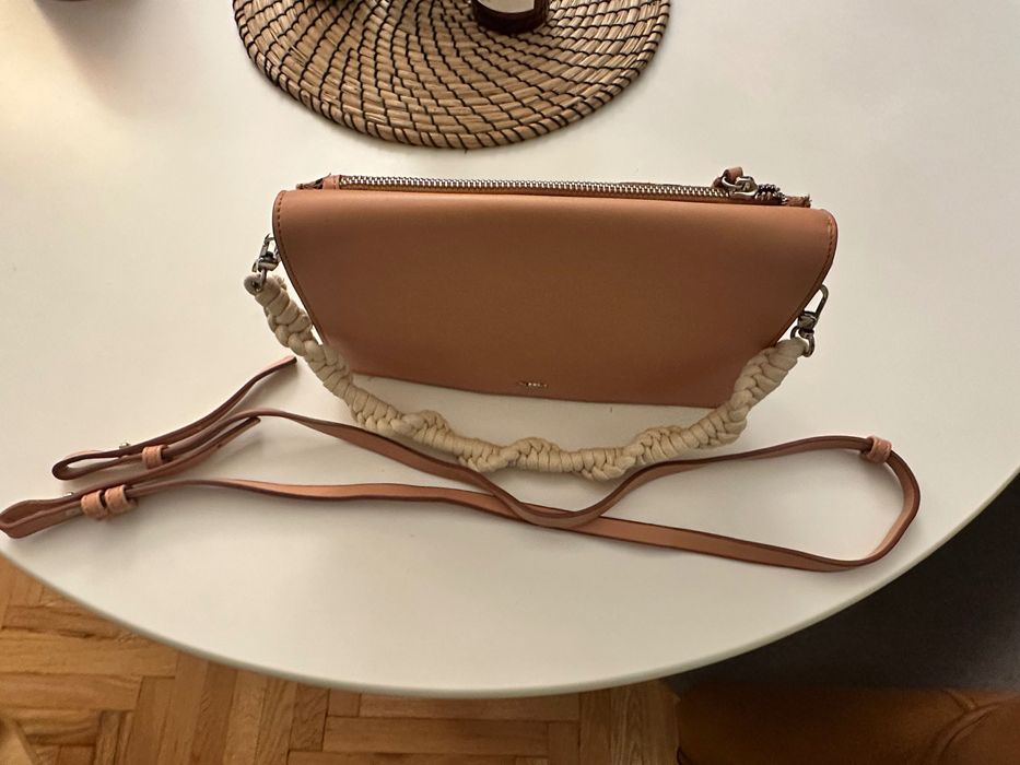 Чанта Parfois мини-шопър + допълнителен несесер — отлично състояние