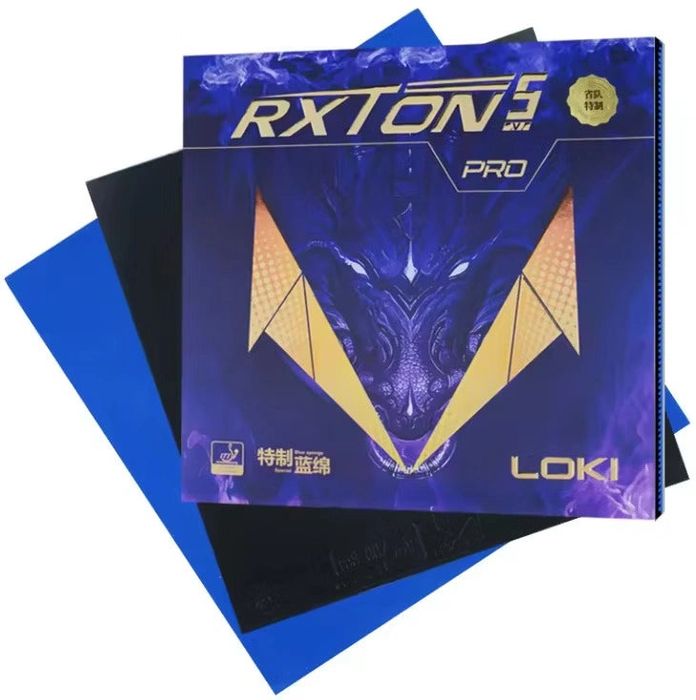 Профессиональная накладка настольного тенниса фирмы Loki Rxton 9