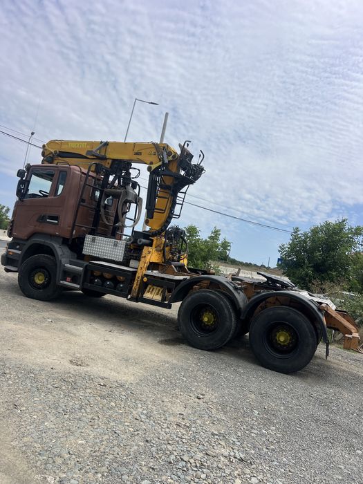 Scania R470 cu macara EPSILON