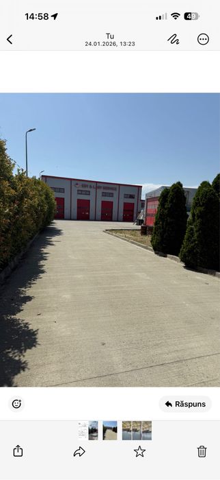 VAND HALA POD RULANT 10 tone , 14 m deschidere