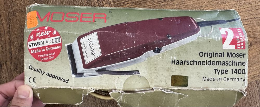 Moser машинка для стрижки