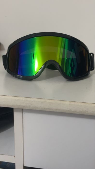 Casca moto cros purtata doar cu cagulă