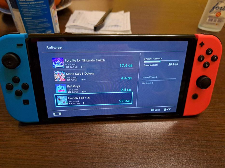 НОВА ЦЕНА EUR 185/ Nintendo switch OLED