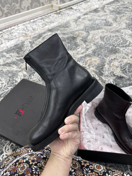 Сапоги кожанные