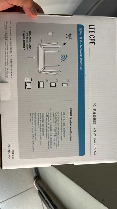 Роутер 4G CPU LTE