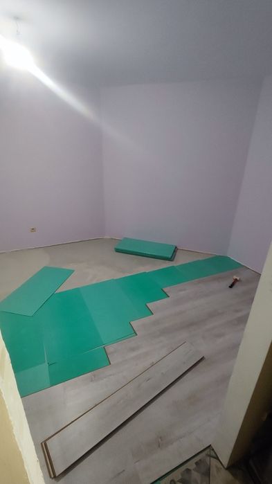Професионален монтаж на паркет, ламинат, винил, SPC настилки