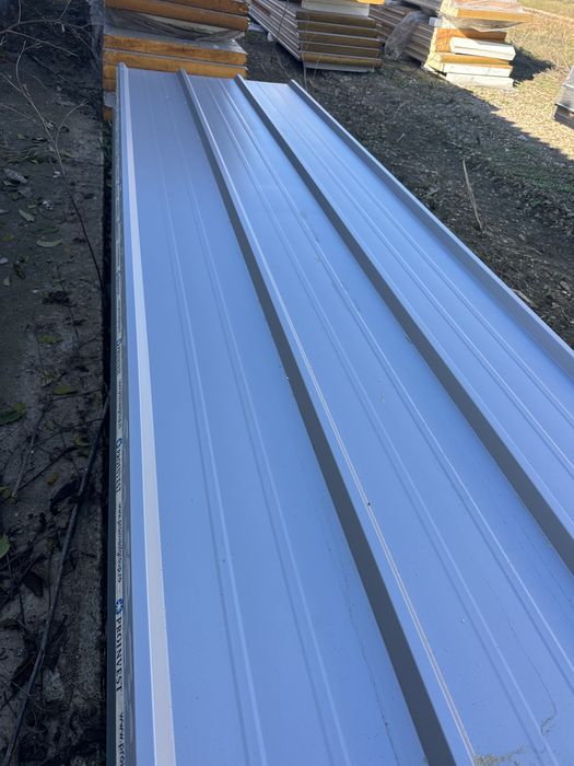 Panou sandwich culoare Ral9006-9002