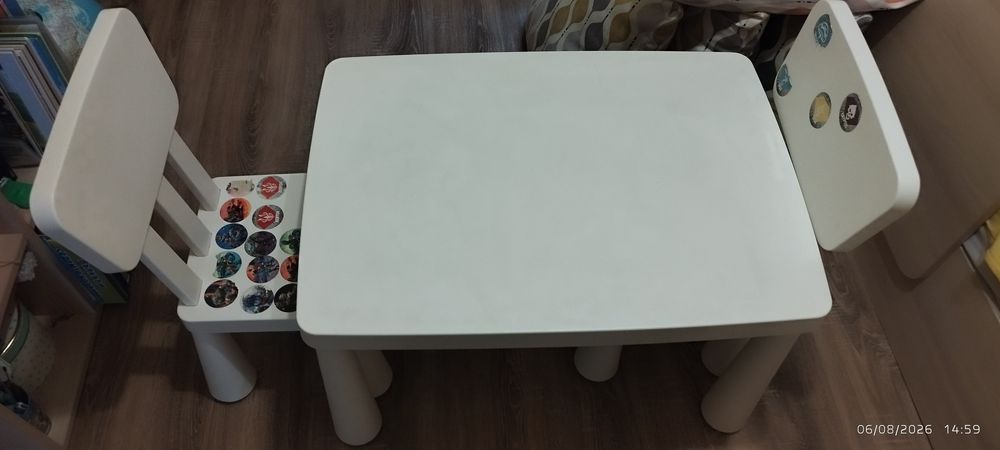Mammut детски масички с два стола Ikea
